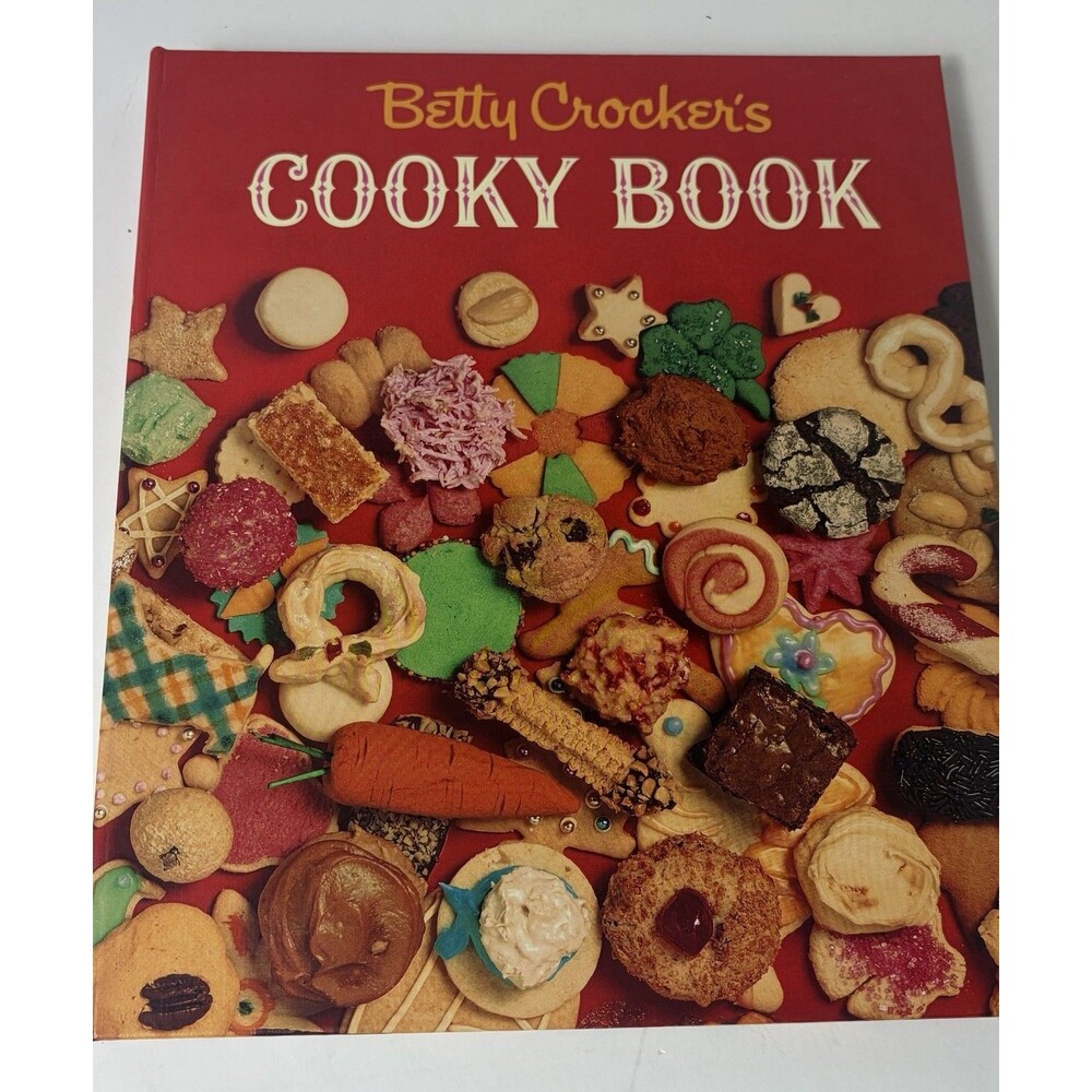 Vintage Betty Crockerโs Cooky Book 2002 Reprint 1963 Edition Hardcover Spiral